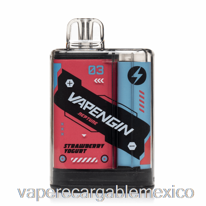 Vape Recargable Vapengin Neptune 8000 Yogur De Fresa Desechable